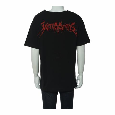 Sell Vetements Skull Printed Oversized T-Shirt - Black | HuntStreet